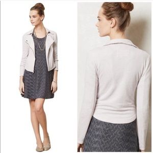 {Anthropologie} Saturday Sunday Terry Moto Jacket